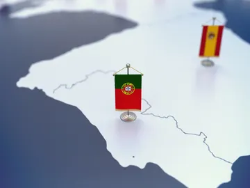 Mapa de España y Portugal Mapa de España y Portugal