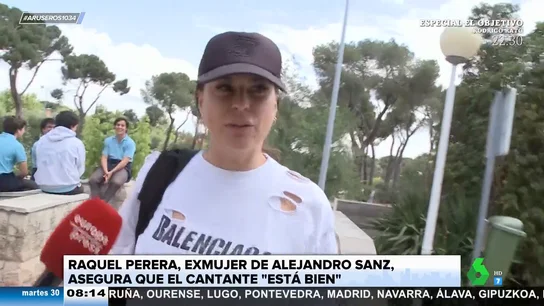 Raquel Perera, tras el mensaje de Alejandro Sanz: "Es una manifestación sincera de alguien que en un momento dado se siente triste y cansado" Raquel Perera, tras el mensaje de Alejandro Sanz: "Es una manifestación sincera de alguien que en un momento dado se siente triste y cansado"