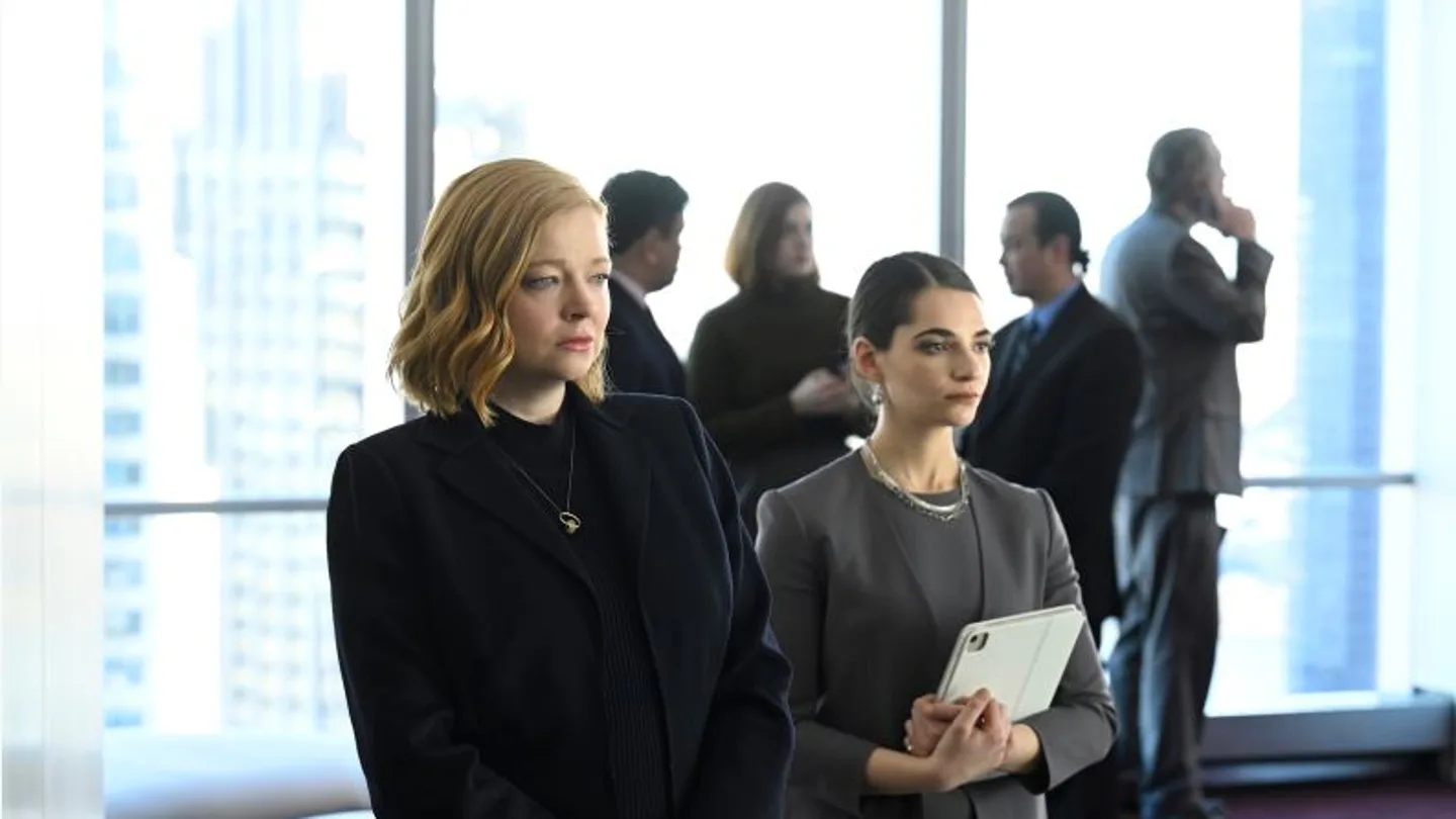 Siobhan Roy (Sarah Snook) en una escena del capítulo final de la última temporada de 'Succession'. Siobhan Roy (Sarah Snook) en una escena del capítulo final de la última temporada de 'Succession'.