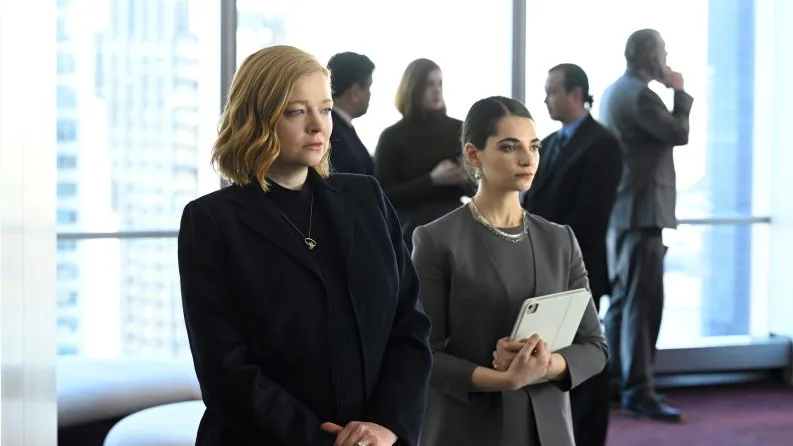 Siobhan Roy (Sarah Snook) en una escena del capítulo final de la última temporada de 'Succession'.