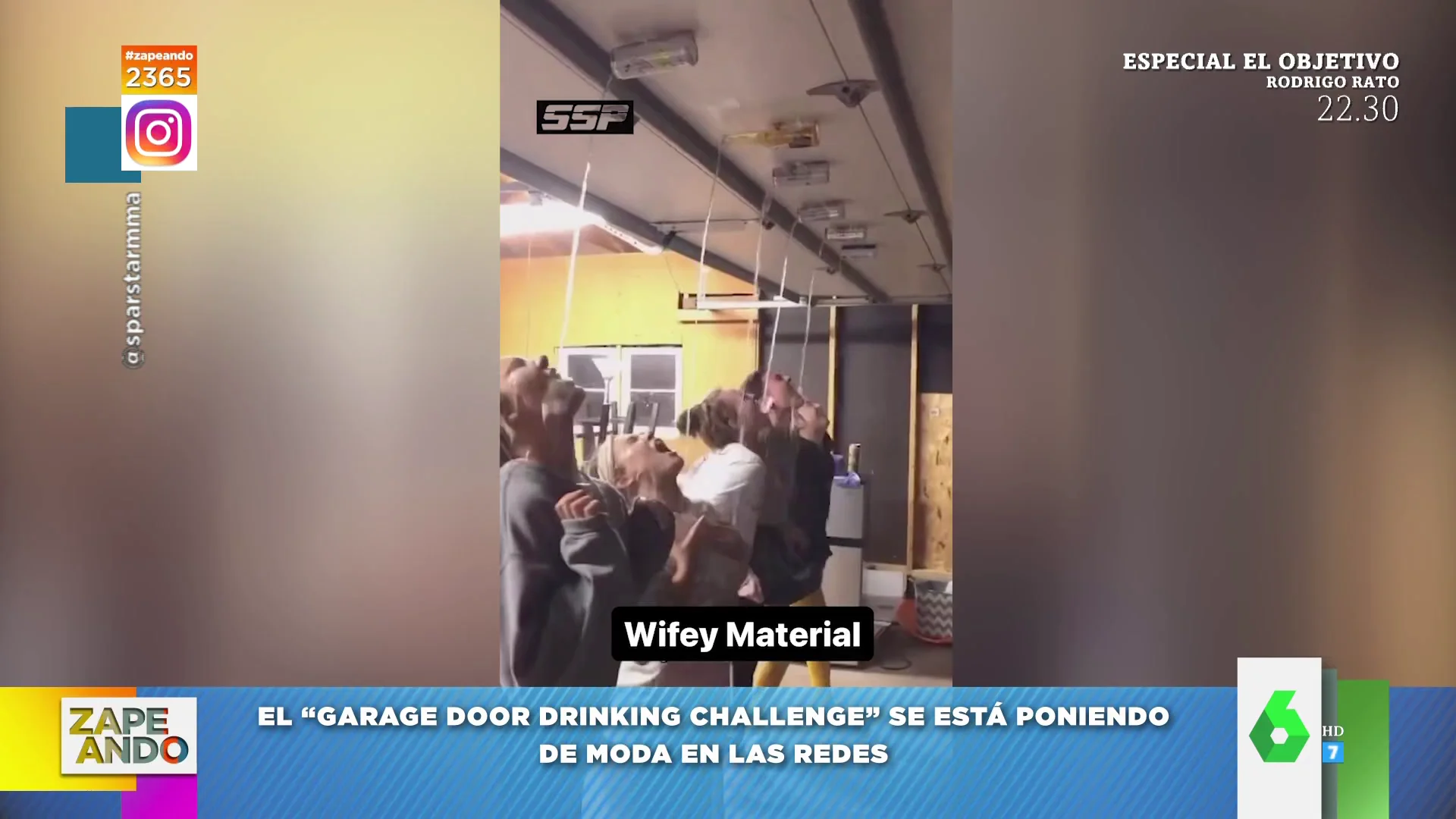 Beber de la puerta del garaje: así es el nuevo reto que arrasa en redes sociales