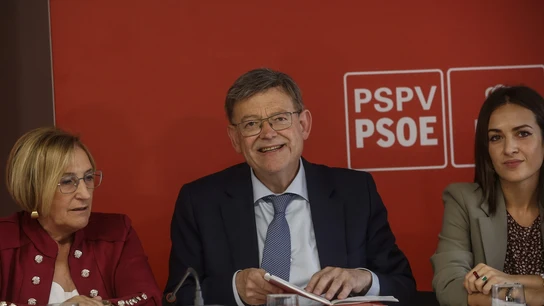 Ximo Puig preside la Comisión Ejecutiva Nacional del partido, en la sede del PSPV-PSOE. Ximo Puig preside la Comisión Ejecutiva Nacional del partido, en la sede del PSPV-PSOE.