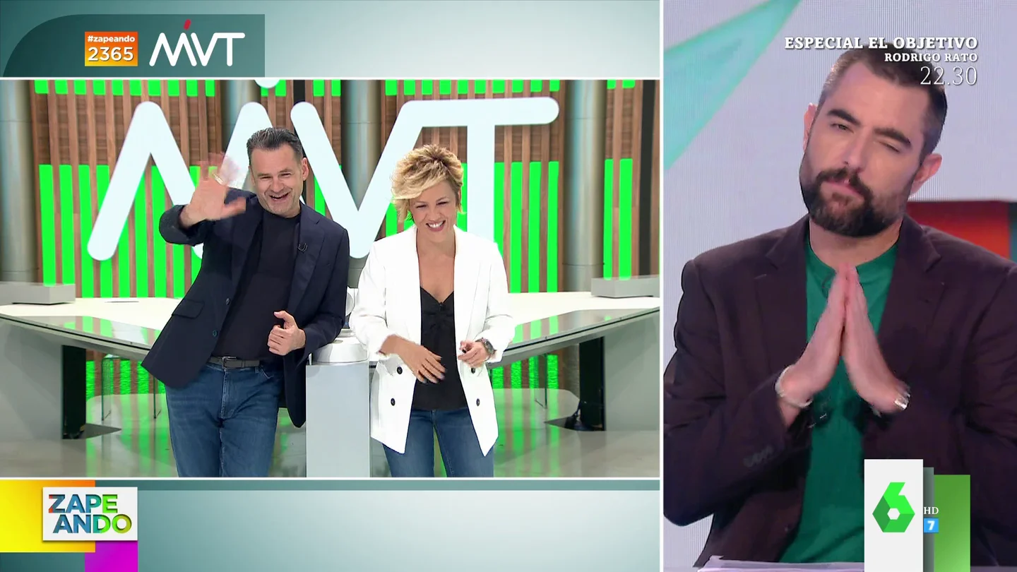 El inesperado trabajo que Dani Mateo encuentra a Revilla en la televisión El inesperado trabajo que Dani Mateo encuentra a Revilla en la televisión