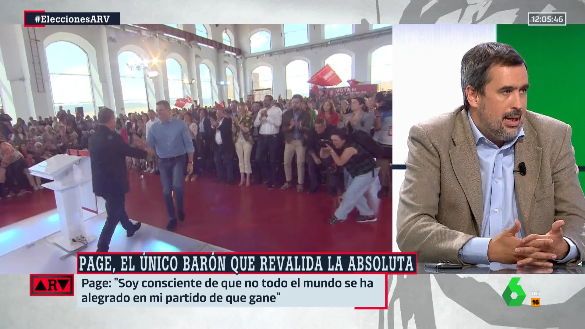 Carlos E. Cué, sobre la relación de García-Page con Pedro Sánchez: "Está completamente rota"