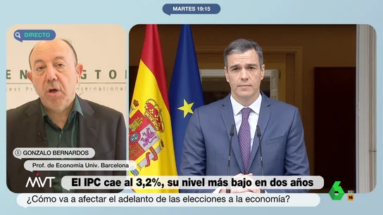 El economista y profesor de Economía de la Universidad de Barcelona, Gonzalo Bernardos El economista y profesor de Economía de la Universidad de Barcelona, Gonzalo Bernardos