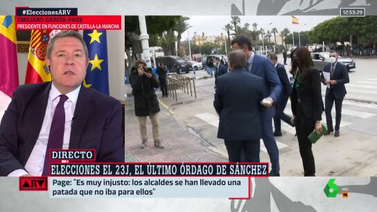 Garc&iacute;a Page pide al PSOE que vaya al 23J "con mentalidad absoluta" para no hacer escoger entre "lo malo y lo peor"