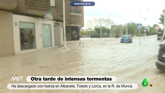Tarde de intensas tormentas en Murcia Tarde de intensas tormentas en Murcia