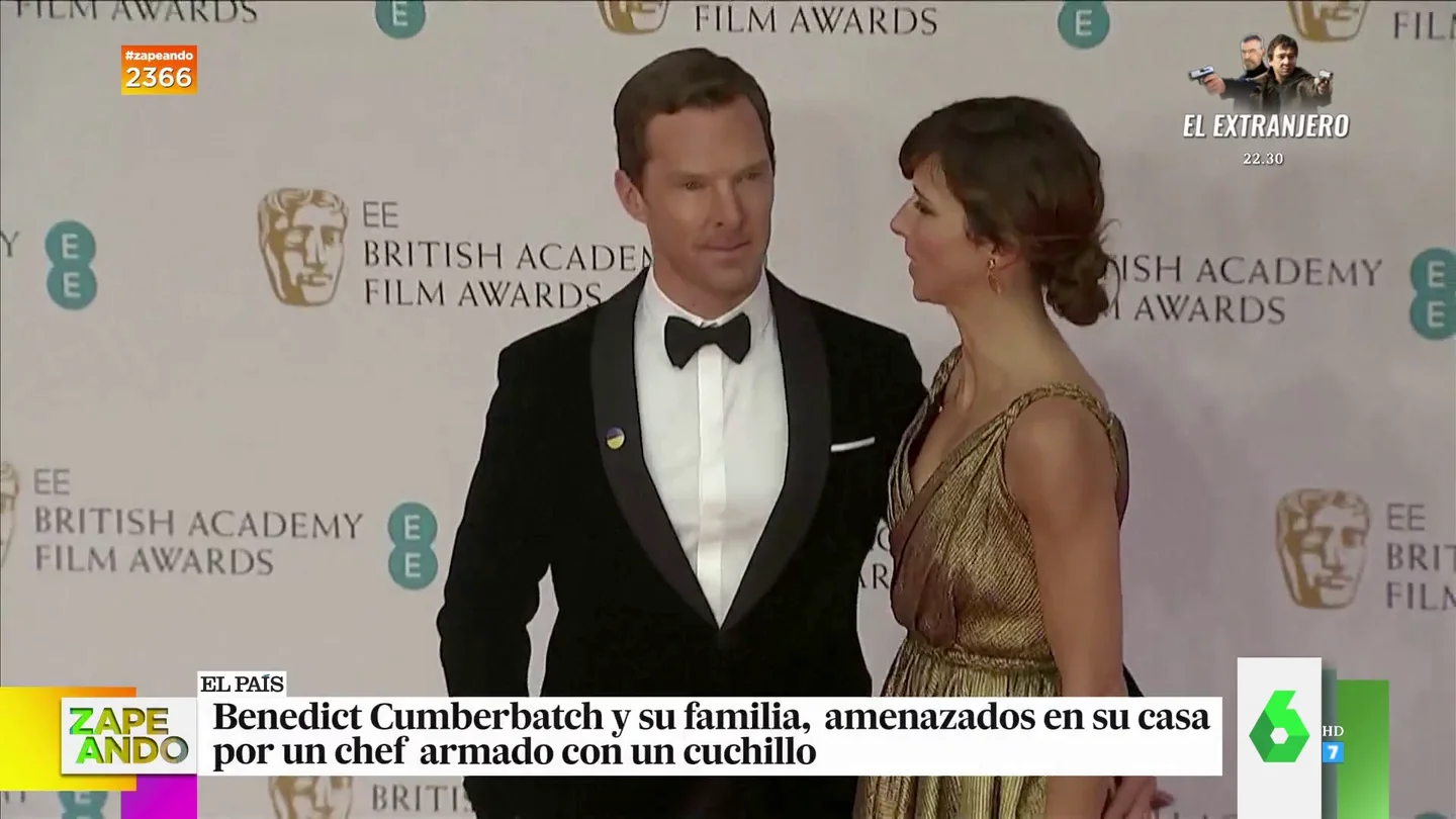 La pesadilla del actor de Sherlock Holmes: un chef le ataca con un cuchillo de cocina en la puerta de su casa La pesadilla del actor de Sherlock Holmes: un chef le ataca con un cuchillo de cocina en la puerta de su casa