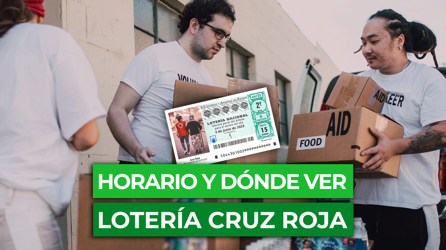 Lotería Nacional de Cruz de Roja 2023: horario y dónde ver Lotería Nacional de Cruz de Roja 2023: horario y dónde ver