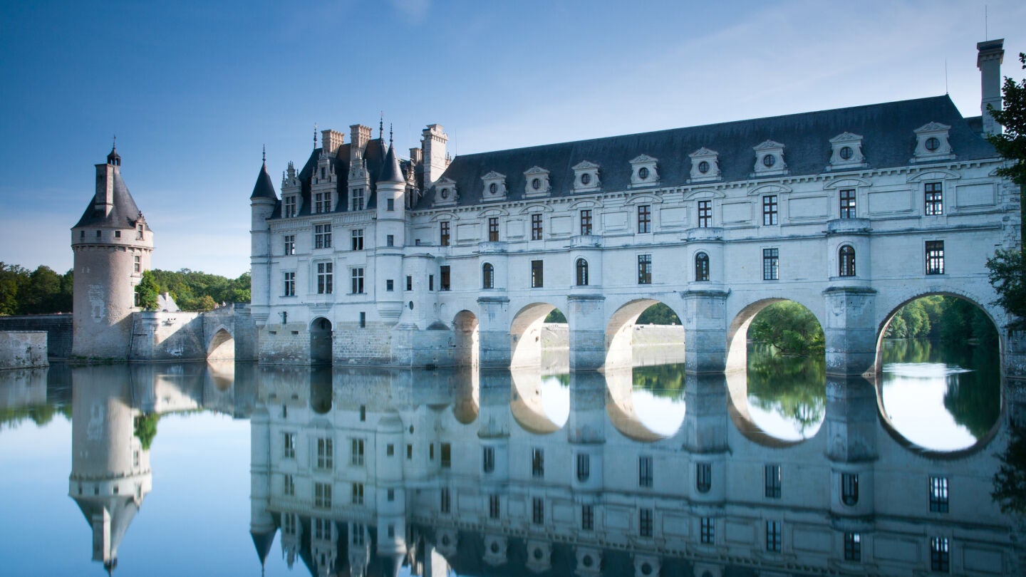 Castillo de chenonceaux, en Francia