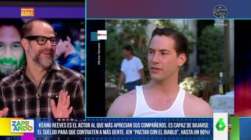 "Podría ser un capullo integral pero no": Alberto Rey cuenta por qué Keanu Reeves tiene fama de ser muy buena persona