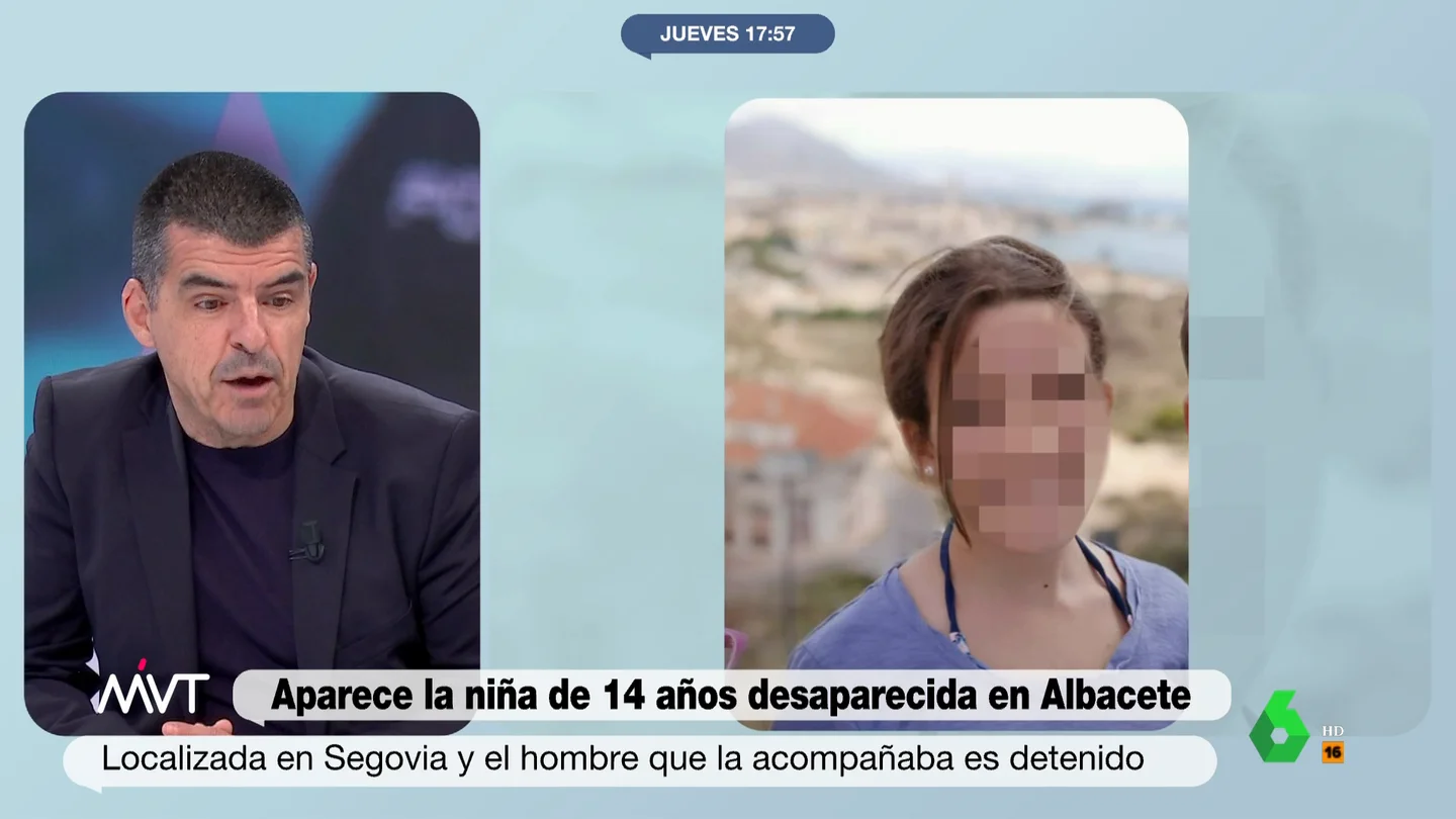 Manuel Marlasca habla de la niña desparecida en Albacete Manuel Marlasca
