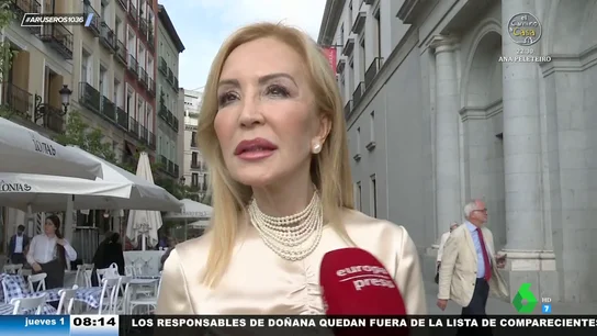 Carmen Lomana, cansada de la (pre)boda de Tamara Falcó e Íñigo Onieva: "Estoy deseando que se case ya de una vez" Carmen Lomana, cansada de la (pre)boda de Tamara Falcó e Íñigo Onieva: "Estoy deseando que se case ya de una vez"