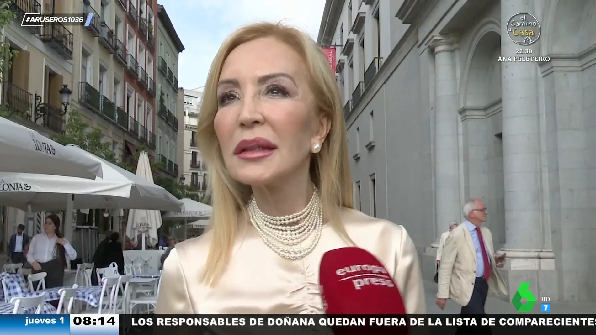 Carmen Lomana, cansada de la (pre)boda de Tamara Falcó e Íñigo Onieva: "Estoy deseando que se case ya de una vez"