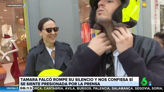 Tamara Falcó rompe su silencio y confiesa que se siente presionada por la prensa: "Un poquito" Tamara Falcó rompe su silencio y confiesa que se siente presionada por la prensa: "Un poquito"