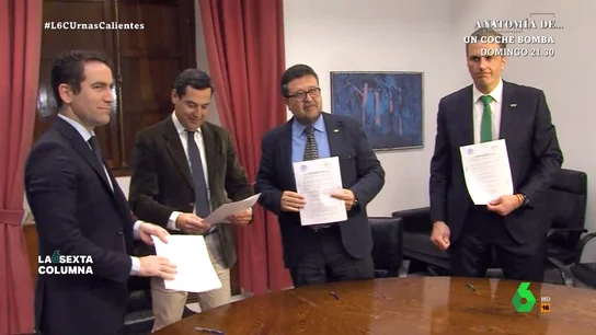 El tonteo con Vox del que el PP ya no se avergüenza "Los pactos de tipo parlamentario en Madrid, Andalucía, Murcia no le han pasado factura", afirma el periodista Ángel Munárriz en este vídeo, donde analiza cómo está la relación entre PP y Vox y cómo influirá en las próximas elecciones.