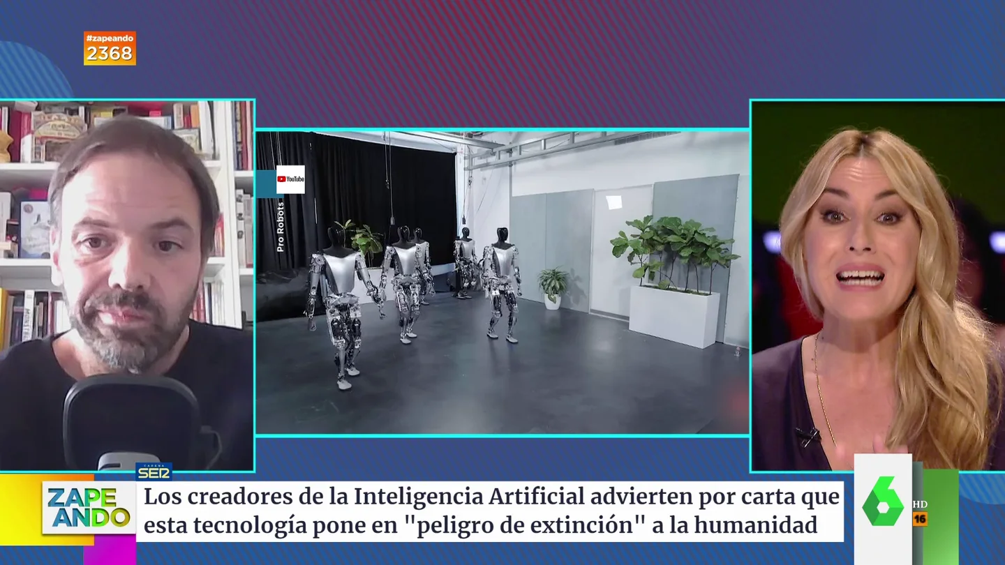 La contundente respuesta de Daniel Sánchez sobre si la IA acabará dominando al ser humano La contundente respuesta de Daniel Sánchez sobre si la IA acabará dominando al ser humano