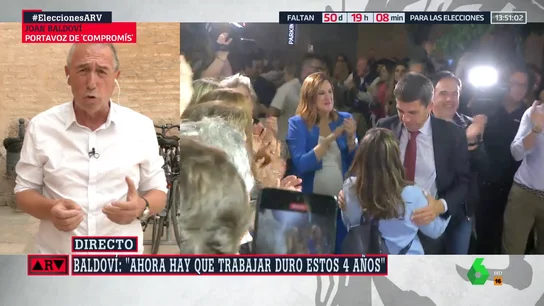 Joan Baldoví augura la estrategia del PP para pactar con Vox en la Comunitat: "Van a intentar que pase las elecciones" Joan Baldoví augura la estrategia del PP para pactar con Vox en la Comunitat: "Van a intentar que pase las elecciones"