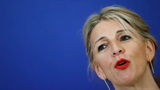 Yolanda Díaz se muestra "optimista" ante las negociaciones con Podemos: "Habrá acuerdo" Yolanda Díaz se muestra "optimista" ante las negociaciones con Podemos: "Habrá acuerdo"