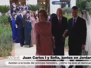 El muro invisible entre Juan Carlos I y Sofía: los gestos más sorprendentes durante su reencuentro en Jordania