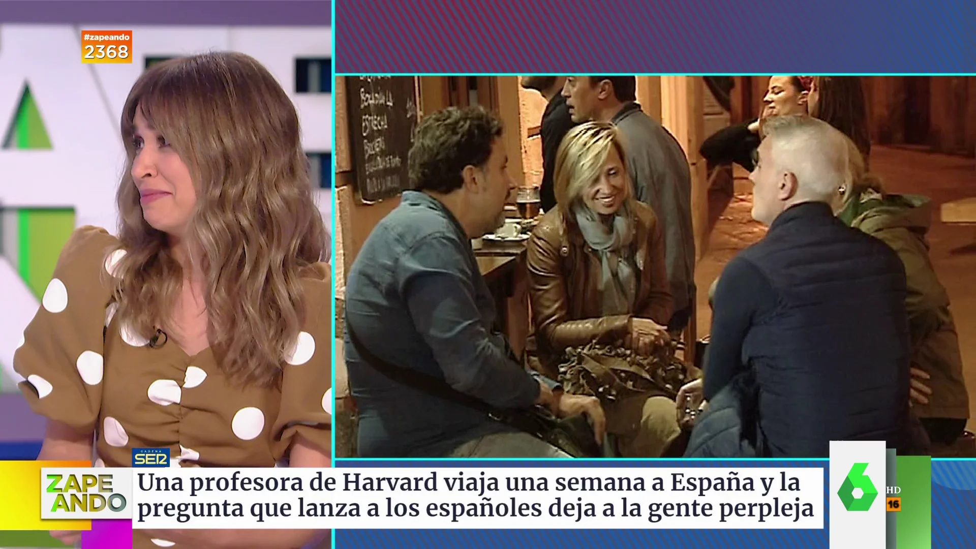 El inesperado parecido que Dani Mateo encuentra entre María Gómez y una concursante de OT