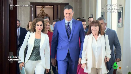 El adelanto electoral de Sánchez que frena los cuchillos afilados en el PSOE "Si hubiéramos dejado seis meses hasta las siguientes elecciones, hubiera comenzado a existir un runrún interno cuestionando el liderazgo de Pedro Sánchez", afirma en este vídeo de laSexta Columna Ainhoa Martínez, periodista de La Razón.