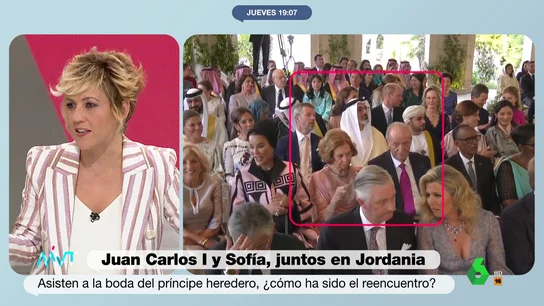 Cristina Pardo, sobre la frialdad entre los reyes: "¿Pero qué queréis, que la reina Sofía lleve a borriquito al rey Juan Carlos?" Cristina Pardo, sobre la frialdad entre los reyes: "¿Pero qué queréis, que la reina Sofía lleve a borriquito al rey Juan Carlos?"
