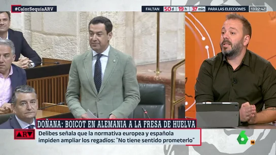 La advertencia de Antonio Maestre sobre Doñana: "Como no se tomen medidas, su futuro es hambre y miseria" La advertencia de Antonio Maestre sobre Doñana: "Como no se tomen medidas, su futuro es hambre y miseria"