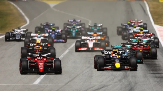 Salida GP de Barcelona Salida GP de Barcelona