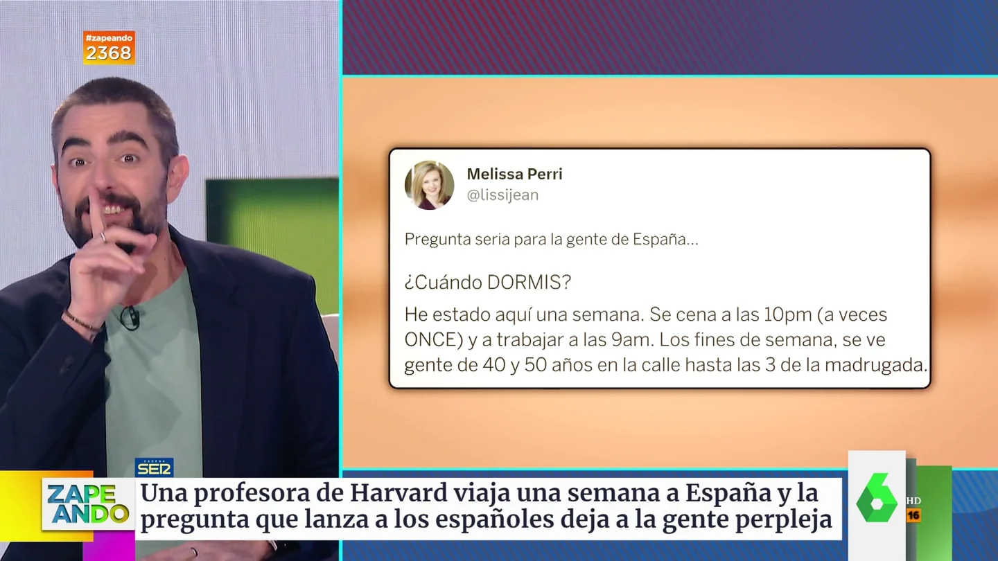 La seria pregunta de una profesora de Harvard a los españoles La seria pregunta de una profesora de Harvard a los españoles