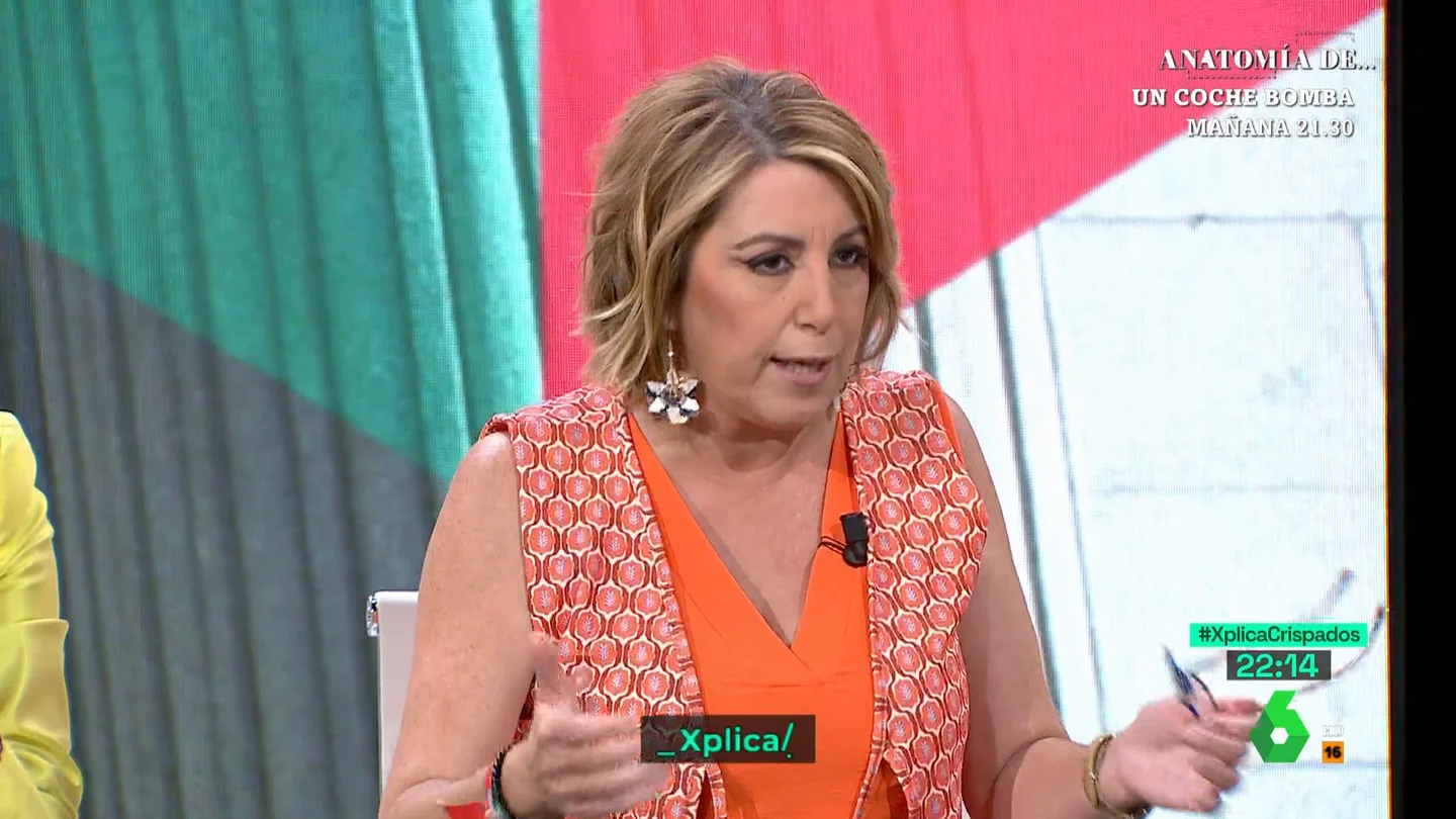 XPLICA - "Estamos jodidos": la confesión de Susana Díaz sobre el "duelo" del PSOE tras el resultado del 28M XPLICA - "Estamos jodidos": la confesión de Susana Díaz sobre el "duelo" del PSOE tras el resultado del 28M