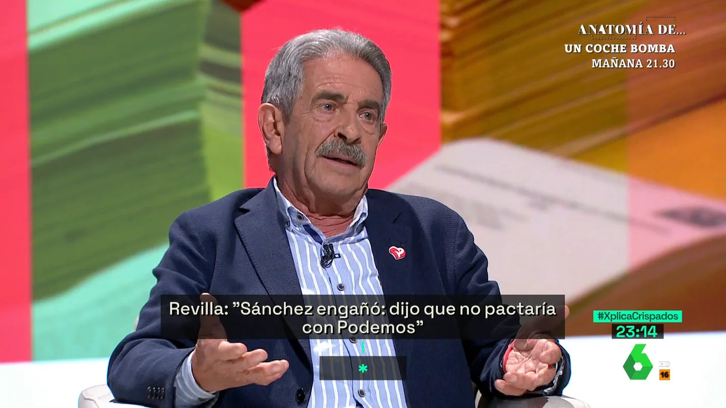 El balance de Miguel Ángel Revilla de la legislatura del Gobierno de coalición: "Han estado de bronca en bronca" El balance de Miguel Ángel Revilla de la legislatura del Gobierno de coalición: "Han estado de bronca en bronca"