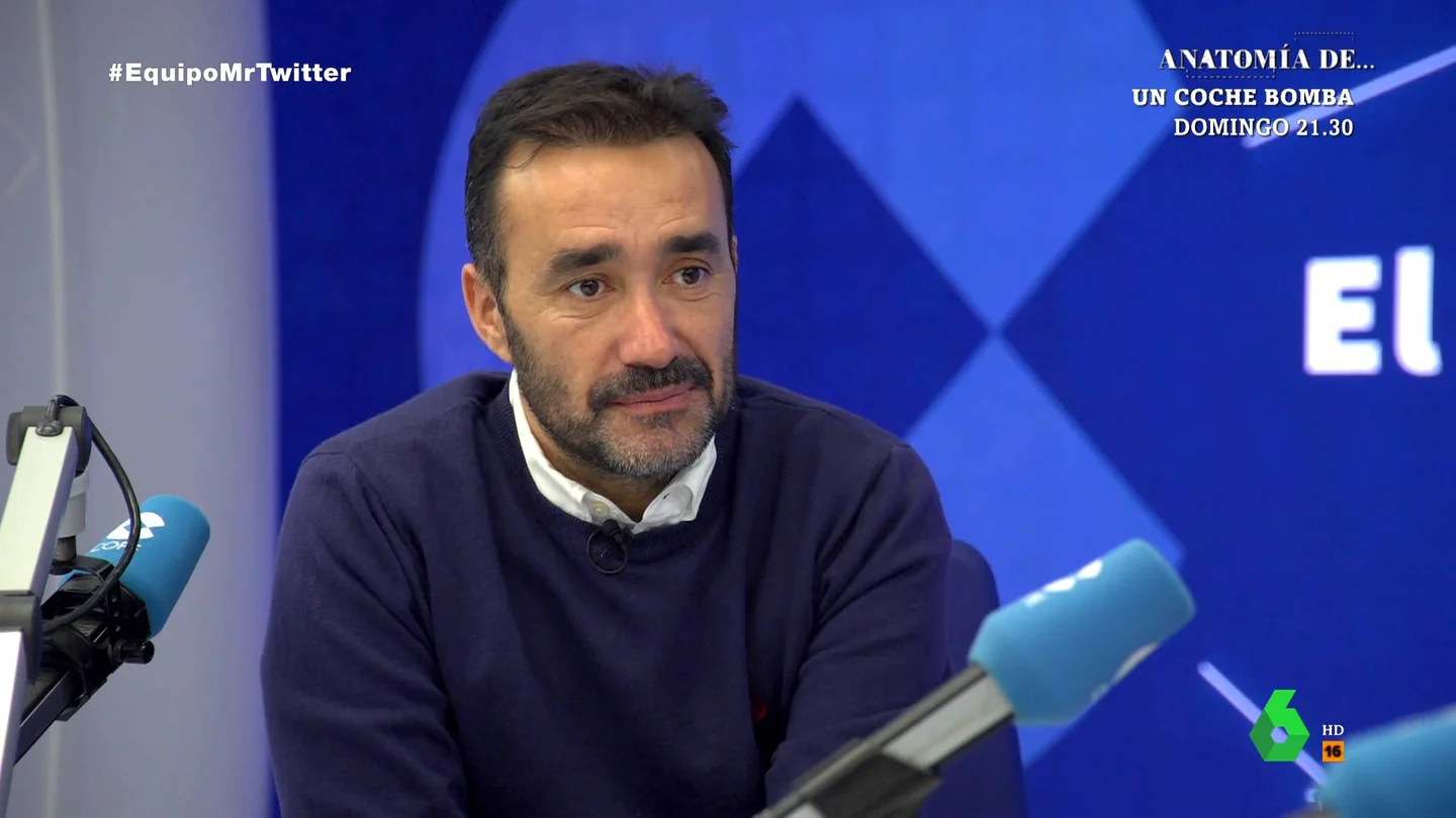 La reflexión de Juanma Castaño sobre el odio en Twitter: "Si tienes la moral débil ese día, te matan, te hunden" La reflexión de Juanma Castaño sobre el odio en Twitter: "Si tienes la moral débil ese día, te matan, te hunden"