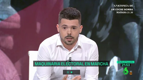 "La gente tiene más miedo a la pobreza que a la ultraderecha": la contundente advertencia del politólogo Nacho Corredor "La gente tiene más miedo a la pobreza que a la ultraderecha": la contundente advertencia del politólogo Nacho Corredor