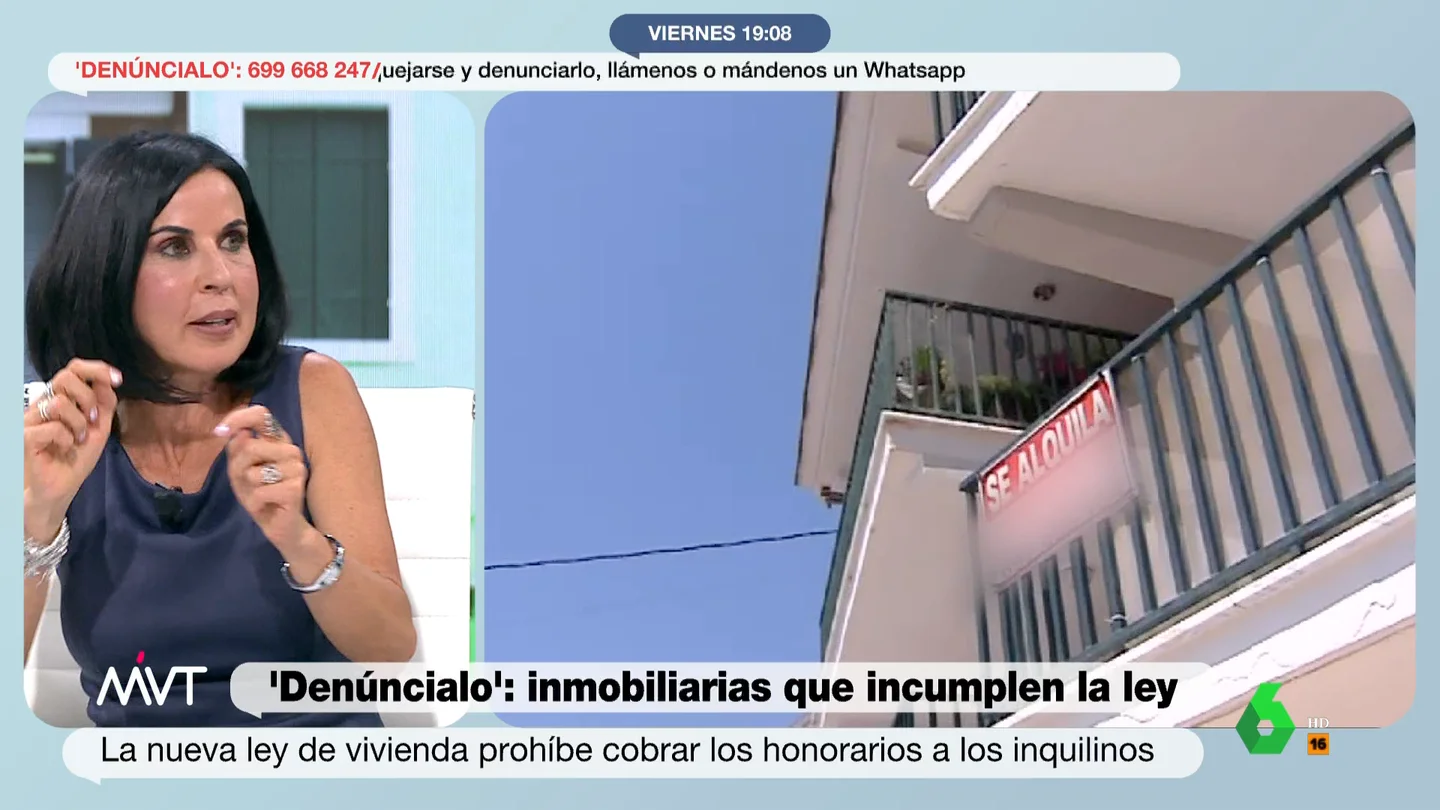 "Un fraude de ley": la abogada Beatriz de Vicente alerta sobre las trampas de inmobiliarias para cobrar a los inquilinos "Un fraude de ley": la abogada Beatriz de Vicente alerta sobre las trampas de inmobiliarias para cobrar a los inquilinos