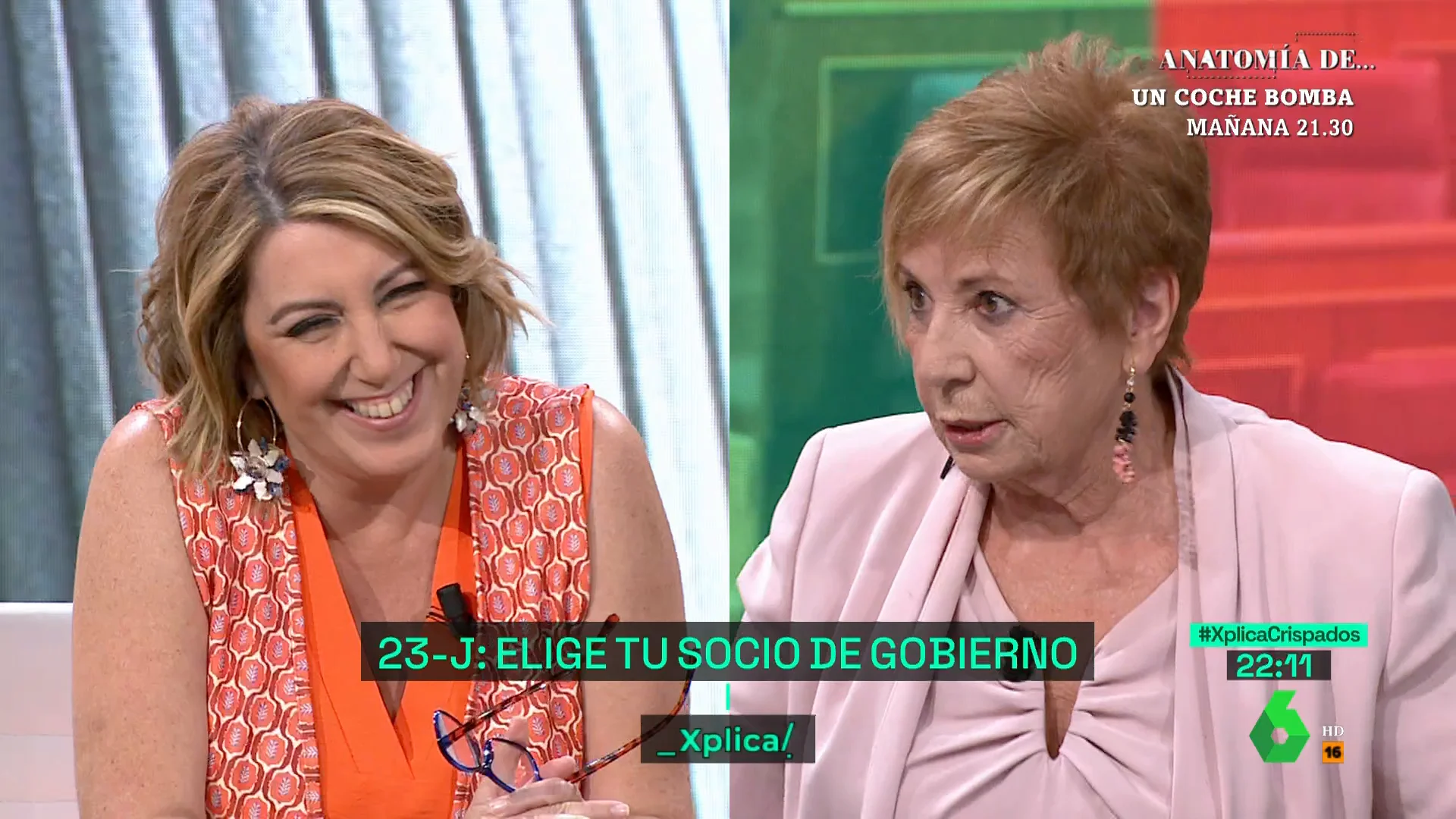 xplica "susana, nos vamos a enzarzar y con mi edad ya no"