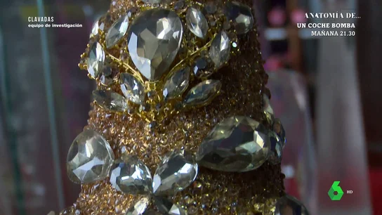 Agua de Kobe en botella chapada en oro con cristalería de Swarovski por 17.500 euros, el mayor lujo de un restaurante gallego Agua de Kobe en botella chapada en oro con cristalería de Swarovski por 17.500 euros, el mayor lujo de un restaurante gallego