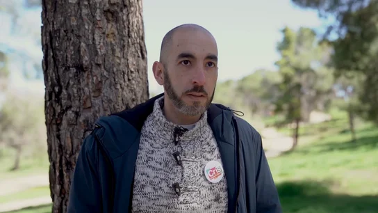 David, paciente con cáncer David, paciente con cáncer