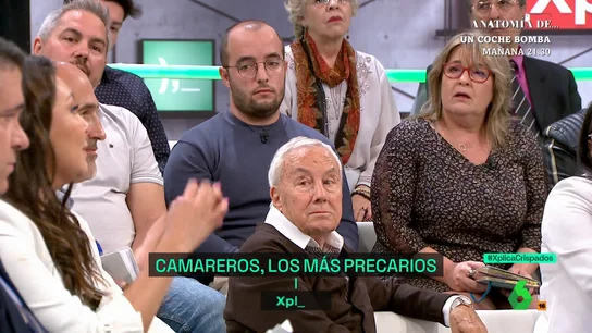 "A lo mejor no hay que abrir un bar cada 100 metros": el consejo de una camarera ante las quejas de una empresaria que no encuentra empleados "A lo mejor no hay que abrir un bar cada 100 metros": el consejo de una camarera ante las quejas de una empresaria que no encuentra empleados