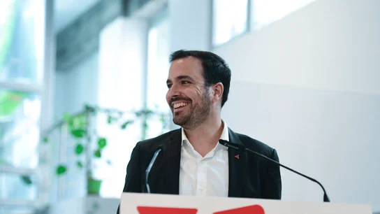 Garzón pide a la izquierda que trabaje "junta en torno a Sumar": "No hay un minuto que perder" Garzón pide a la izquierda que trabaje "junta en torno a Sumar": "No hay un minuto que perder"