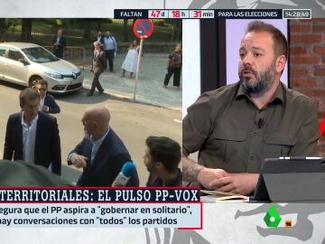 La previsión de Maestre sobre los pactos entre PP y Vox: "Llegarán a un acuerdo cuando acabe la campaña electoral"