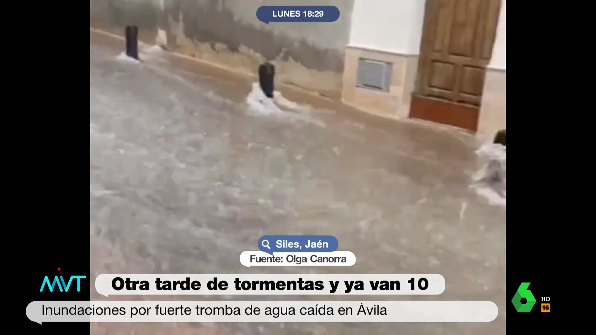 Inundaciones en toda España