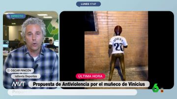 Multa de 60.000 euros a los 4 aficionados que colgaron el muñeco de Vinicius