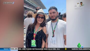 Omar Montes con Catherine Zeta-Jones y otros sorprendentes 'crossovers' de famosos en el GP de España de Fórmula 1