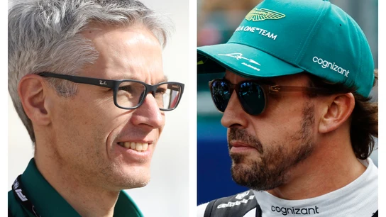 Mike Krack y Fernando Alonso Mike Krack y Fernando Alonso