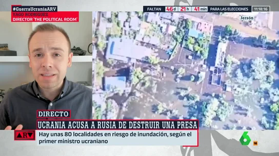 ¿Quién está detrás de la ruptura de la presa Nova Kajovka? Yago Rodríguez responde ¿Quién está detrás de la ruptura de la presa Nova Kajovka? Yago Rodríguez responde
