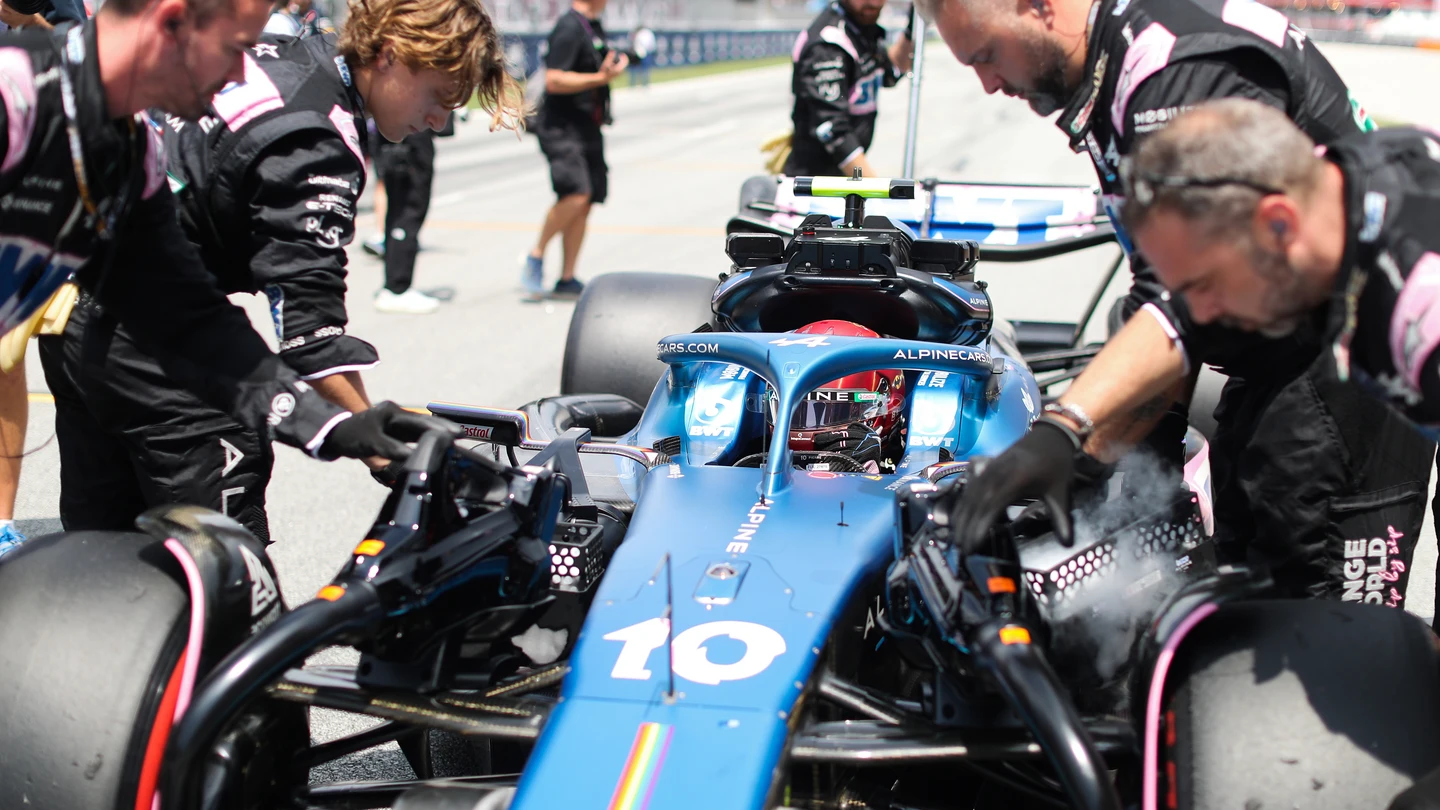 Gasly en Barcelona Gasly en Barcelona