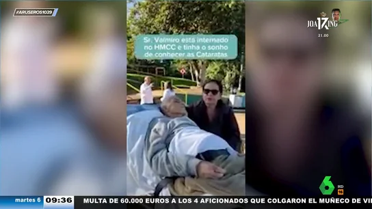 Un grupo de médicos llevan a su paciente con cáncer a las cataratas del Iguazú para cumplir su sueño Un grupo de médicos llevan a su paciente con cáncer a las cataratas del Iguazú para cumplir su sueño
