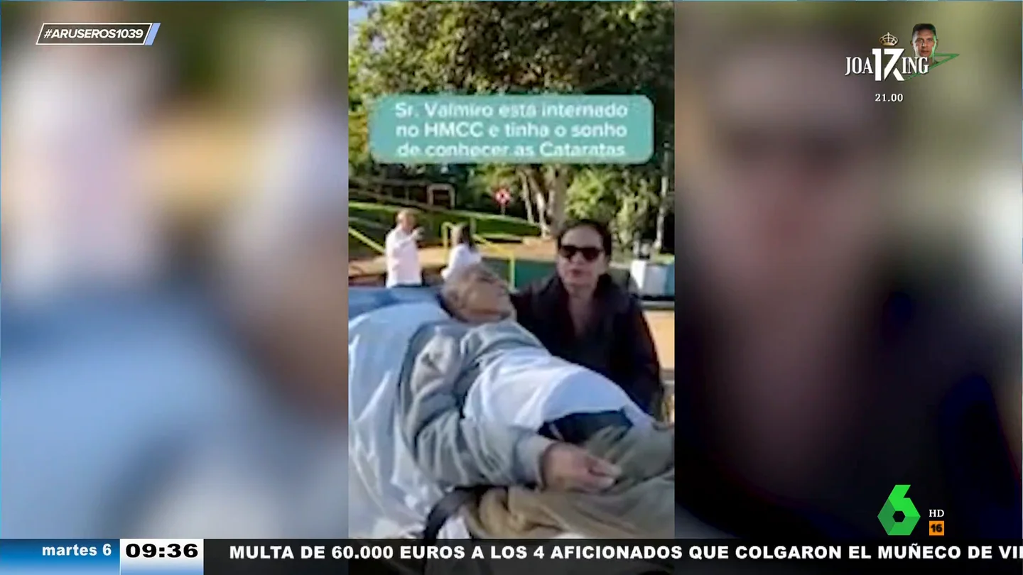 Un grupo de médicos llevan a su paciente con cáncer a las cataratas del Iguazú para cumplir su sueño Un grupo de médicos llevan a su paciente con cáncer a las cataratas del Iguazú para cumplir su sueño