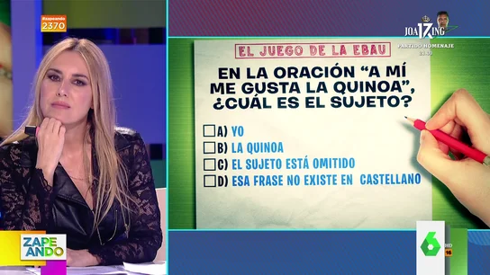 ¿Aprobarían los zapeadores la EBAU? Miki Nadal examina su nivel de cultura general ¿Aprobarían los zapeadores la EBAU? Miki Nadal examina su nivel de cultura general